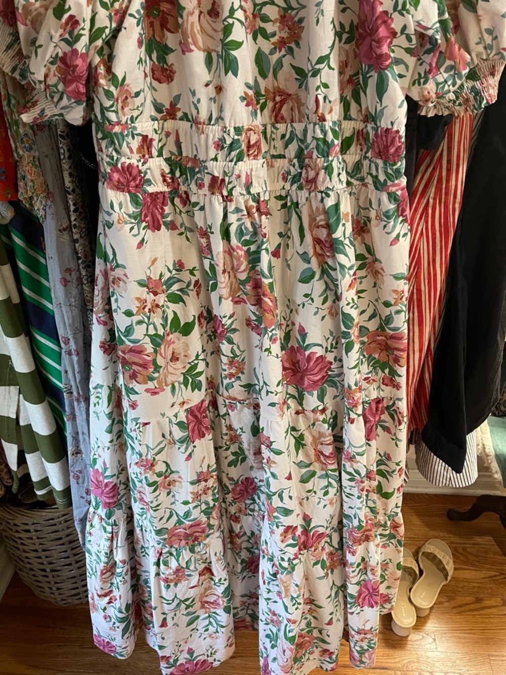 Anthropology The Somerset Puff-Sleeve Maxi Dress - Picture 5 of 5